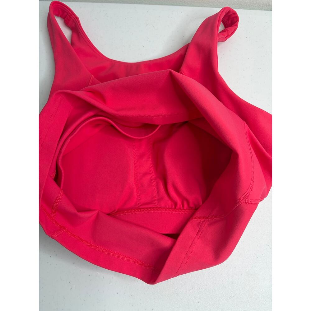 Lululemon Align High Neck Cropped Tank Top Sz 6 Lipgloss Activewear Yoga - Picture 3 of 5